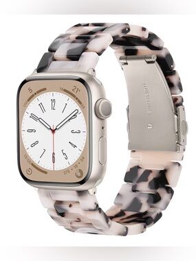 V-MORO Resin Bands Compatible with Apple Watch Series 8/9/10/11 44/45/46/42mm